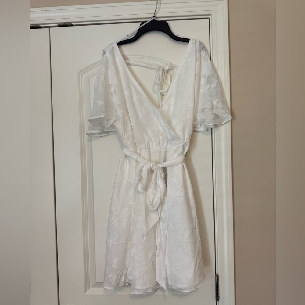 White Mini Dress